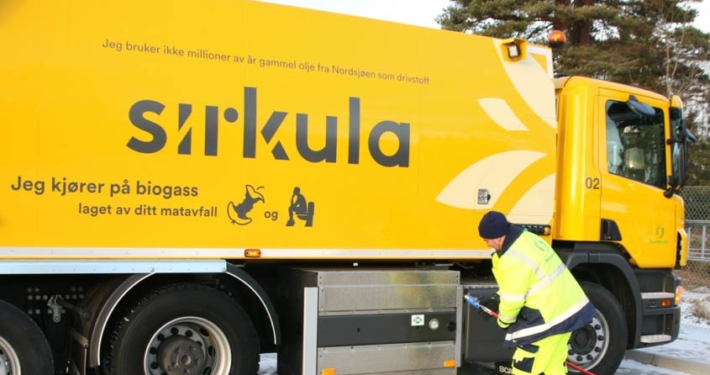 Bil som kjører på biogass fra Mjøsanlegget - fordeler med biogass
