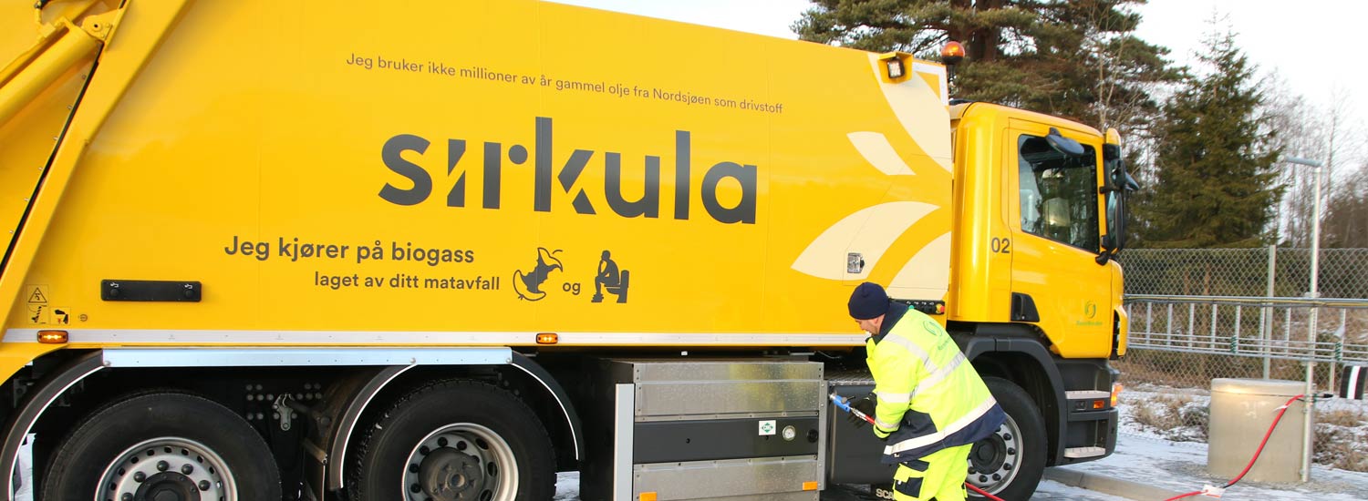 Biogass fra Mjøsanlegget